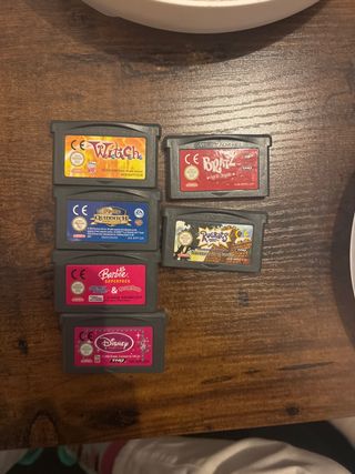 Lote 6 Juegos Game Boy Advance