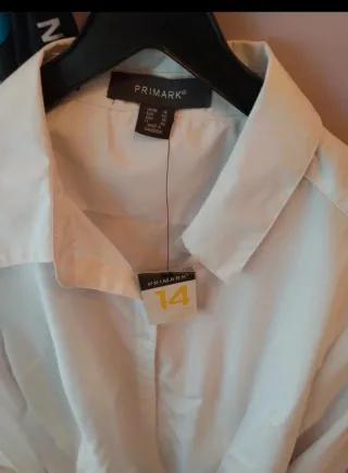 Camicia bianca Primark taglia 14