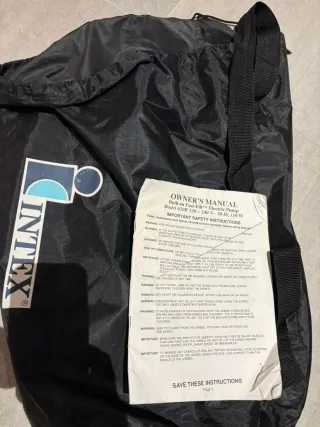 Colchón hinchable Intex Fast-Fill