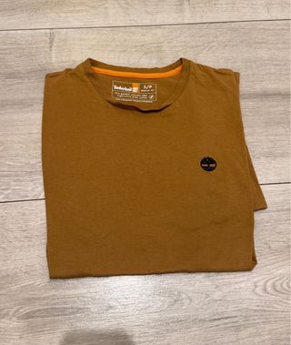 Camiseta Timberland Talla S Marrón