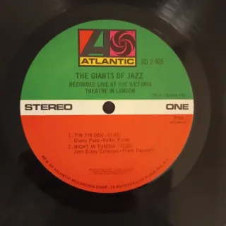 The Giants of Jazz - Vinilo LP USA