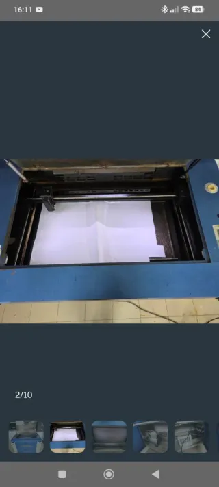 Máquina corte y grabado láser