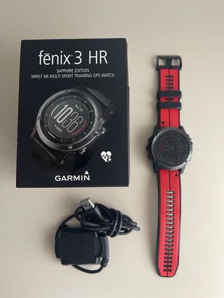 Garmin Fenix 3 HR Zafiro Negro