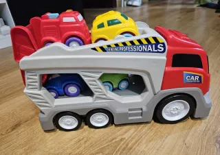 Camión Transportador de Coches de Juguete