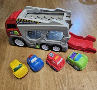 Camión Transportador de Coches de Juguete
