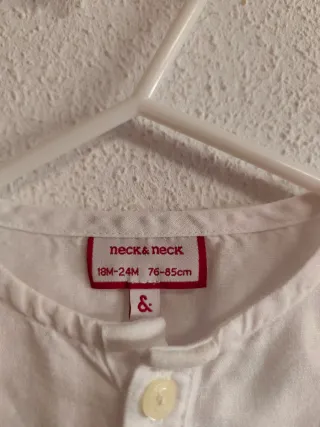 Blusón de niño talla 18-24 meses de Neck & Neck.