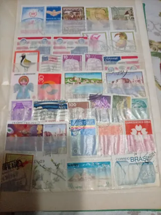 2 álbumes de sellos