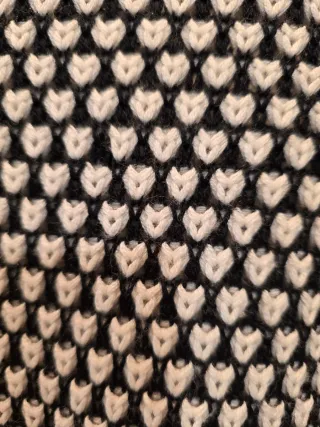 Jersey Zara Negro y Blanco