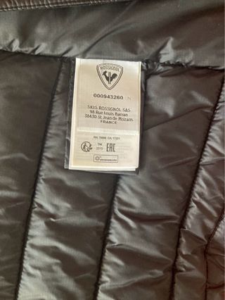 Chaleco mujer ligero ROSSIGNOL negro