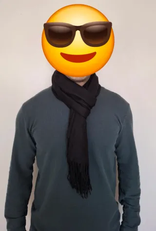 Bufanda - Pashmina Negra