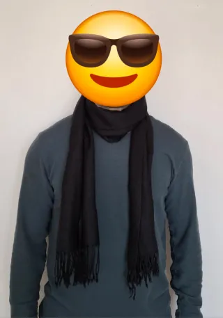 Bufanda - Pashmina Negra