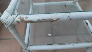 OFFERTA Set Esterno in Vimini Bianco