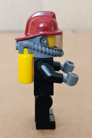 Lego Minifigura Mujer Bombero