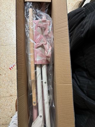 Silla Playa Plegable Flamingueo Rosa