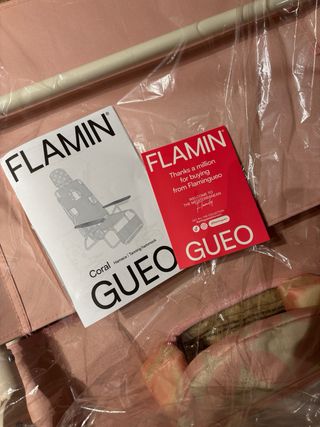 Silla Playa Plegable Flamingueo Rosa