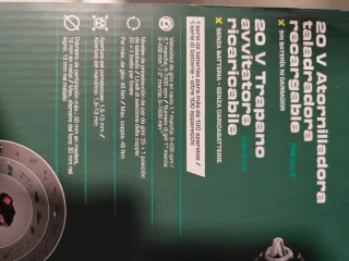 Última)Taladro Parkside PABS 20-LI B3