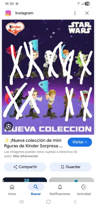 Huevos Kinder Star Wars Figuras