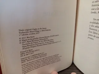 Lote 2 Libros Ben Kane. Primeras ediciónes.