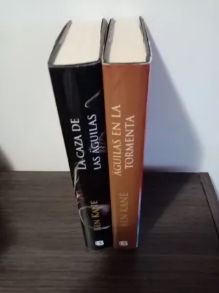 Lote 2 Libros Ben Kane. Primeras ediciónes.