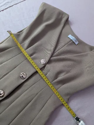 Chaleco mujer beige/marrón Talla XS S Nuevo