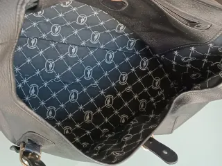 Trussardi borsa vintage Levriero nera