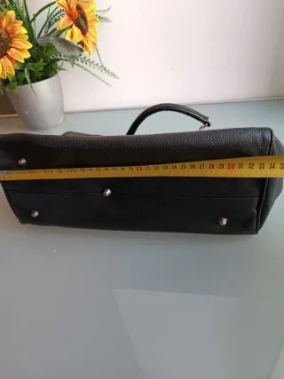 Trussardi borsa vintage Levriero nera