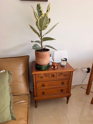 Mueble vintage cajones madera maciza