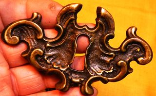 3 Antiche Bocchette Veneziane Bronzo '600