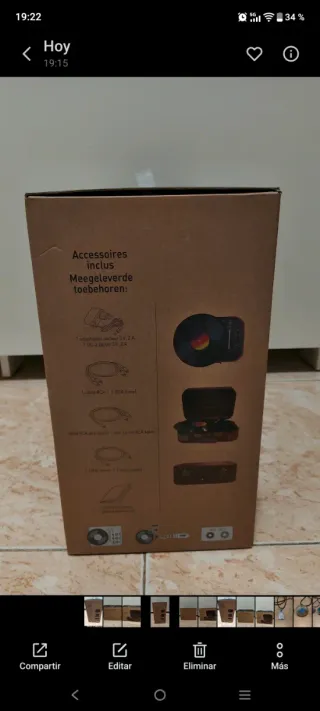 Tocadiscos Swingson ON STAGE BT VINTAGE