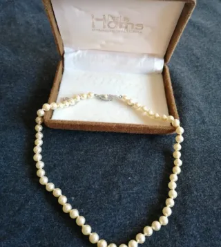 Collar Perlas Hams Manacor Plata