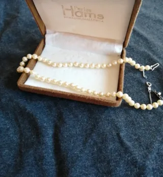 Collar Perlas Hams Manacor Plata