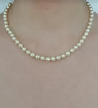 Collar Perlas Hams Manacor Plata