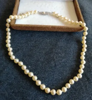 Collar Perlas Hams Manacor Plata