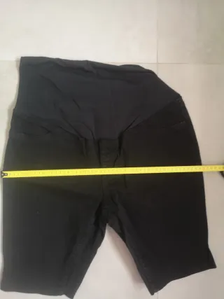 Pack 2 Bermudas Premamá (Denim y Negro)