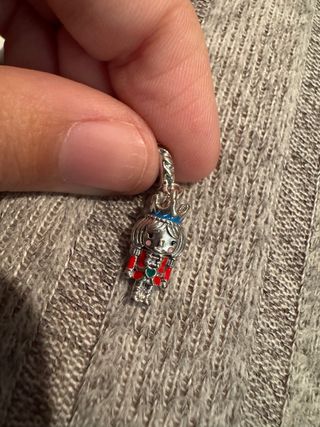 Pandora Soldadito Navidad Charm Plata