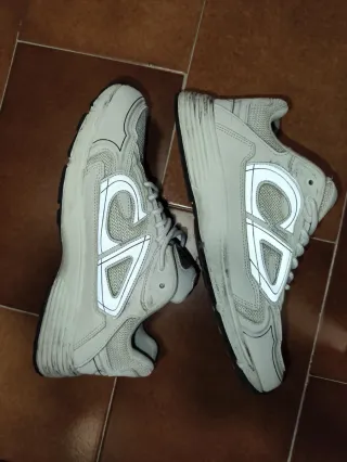 Dior B30 Sneakers Grises y Blancas