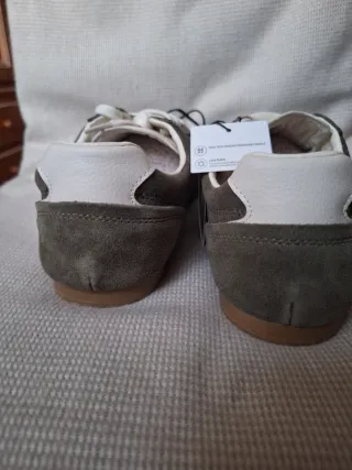 Zapatillas Zara Piel Vuelta