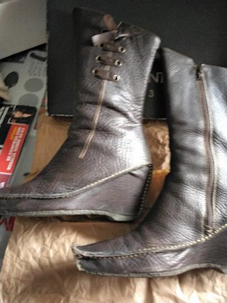 Botas de piel Pons Quintana marrones