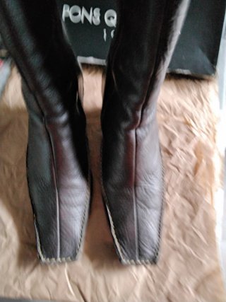 Botas de piel Pons Quintana marrones
