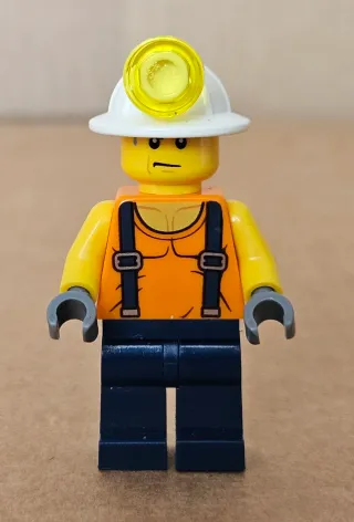 Lego Minifigura Minero