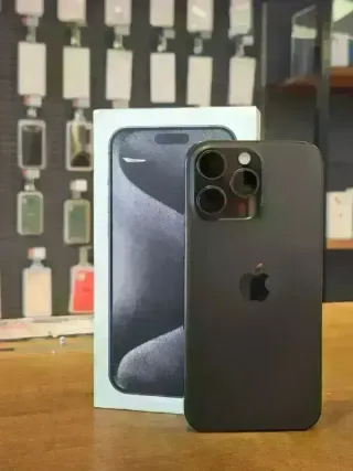 IPHONE 15 PRO MAX 256GB NERO 100% BATTERIA