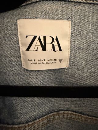 Chaqueta vaquera Zara