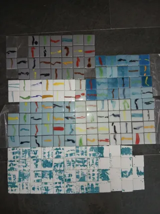 2,5 kg de teselas decorativas