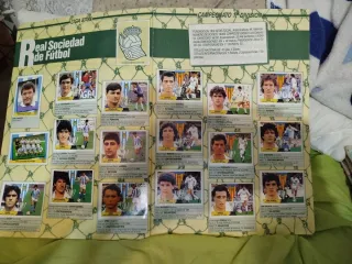 LIGA 87-88 Álbum Cromos Fútbol 1ª División COMPLET