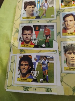 LIGA 87-88 Álbum Cromos Fútbol 1ª División COMPLET