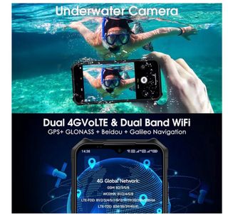 Smartphone Ulefone Armor X13 12GB+64GB Nero