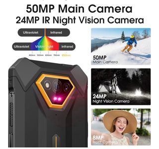 Smartphone Ulefone Armor X13 12GB+64GB Nero