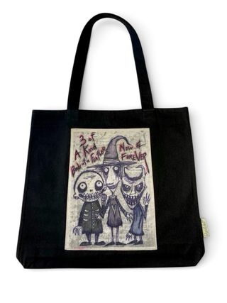 Bolso Tote POCOLOKO Gótico Dibujo