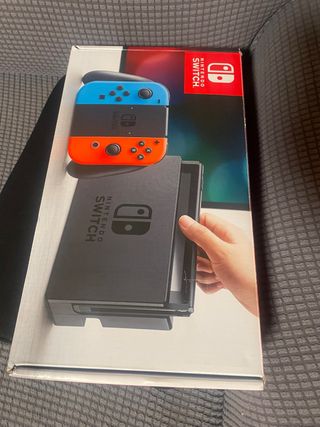 Nintendo Switch v1 como nueva