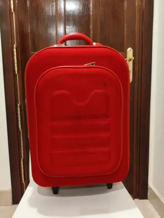 Maleta troley roja